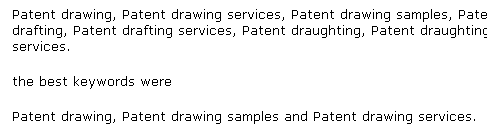 Keyword choice