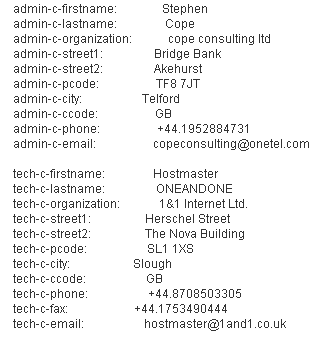 domain registration tech support