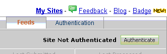 not authenticate1