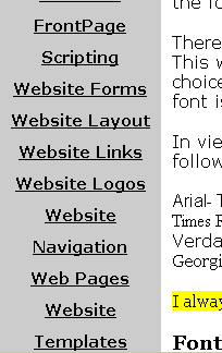 website fonts -2