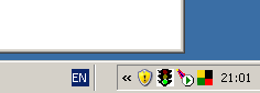 Apache monitor icon system tray
