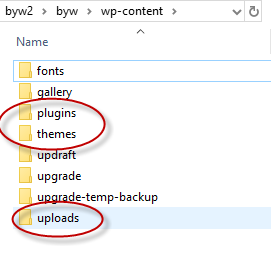 wp-contents-folder